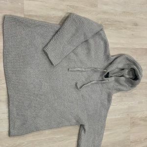 F21 Oversized sweater w/ hoodie